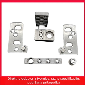 Minimalistički pivotni šarki za staklena vrata i vrata od aluminij-drevo, za renovaciju kupaonice i uredska vrata, šarke od nehrđajućeg čelika