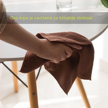 Apsorpcijska krpa za čišćenje stolova i površina, debela kućna krpa, stolnjak za čajni stol i krpa za čišćenje automobila