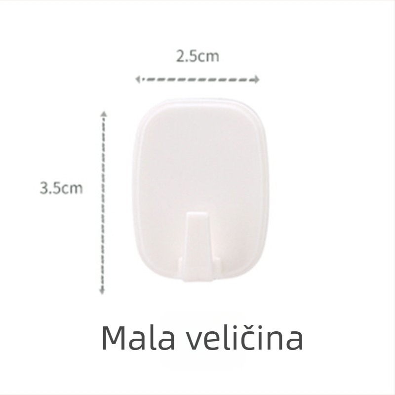 3-dijelni set samoljepljivih kuki za kuhinju i kupaonicu, bez bušenja, snažni