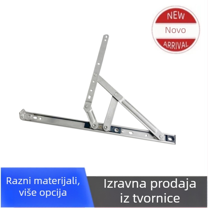 16-inčni nehrđajući čelični četverolik šarka za prozore s kliznim nosačem