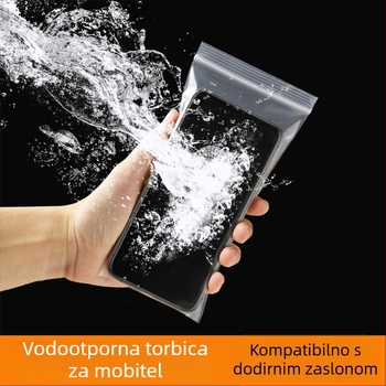 Jednokratna samouzavírna vrećica za mobitel, vodootporna i otporna na prašinu