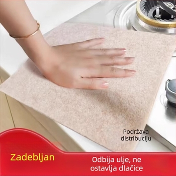 Jednokratna krpa od lufe za upijanje ulja, kuhinjska krpa za brisanje površina, mikrovlakno