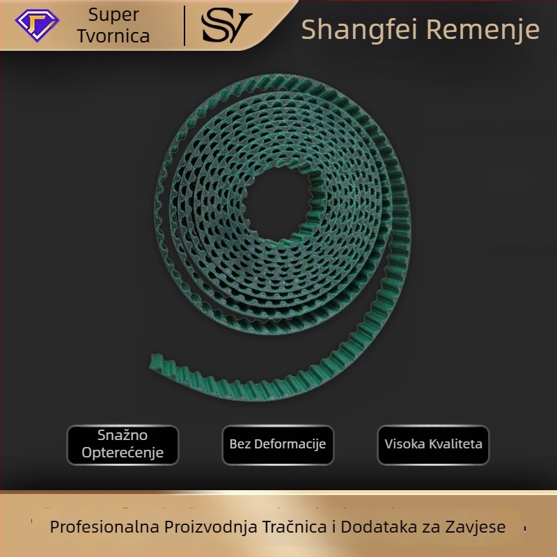 Shuaiyan dodaci za zavjese: električni kolosijek 10,5 mm, 8‑jezgreni prijenosni remen Shangfei, moderan minimalistički stil