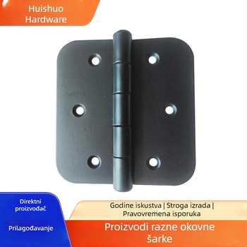 Prilagođena drvena kvaka za vrata s metalnim dijelovima, debela kvaka, lagan mehanizam, jednostavna kvaka za vuču, kutna kvaka za guranje i vučenje