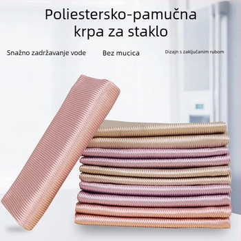 A touch of red Poliester krpa za čišćenje stakla i zrcala, upijajuća, bez tragova, za automobil