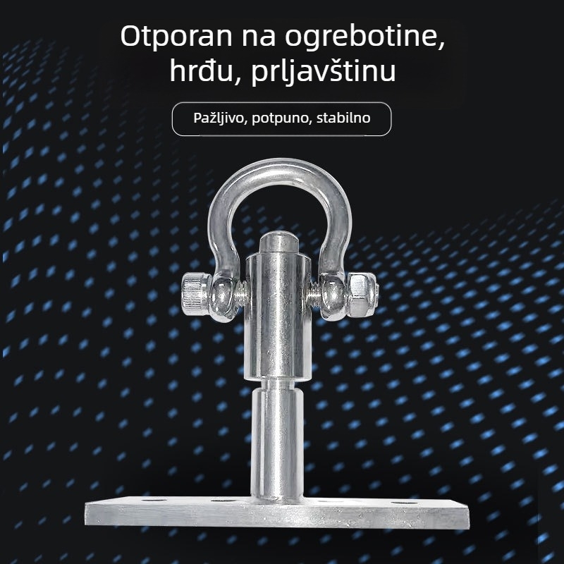 Prilagođeni nehrđajući čelik 304/316 – vjetrootporn zatvarač za mašine za čišćenje fasadnih prozora, pribor s čvrstim šiljkom i sigurnosnom kopčom