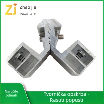 Aluminijski univerzalni pomični kutni spoj za vrata i prozore, 25 mm