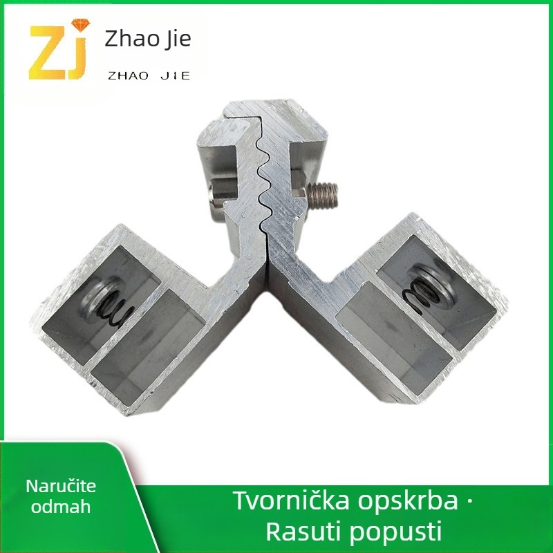 Aluminijski univerzalni pomični kutni spoj za vrata i prozore, 25 mm