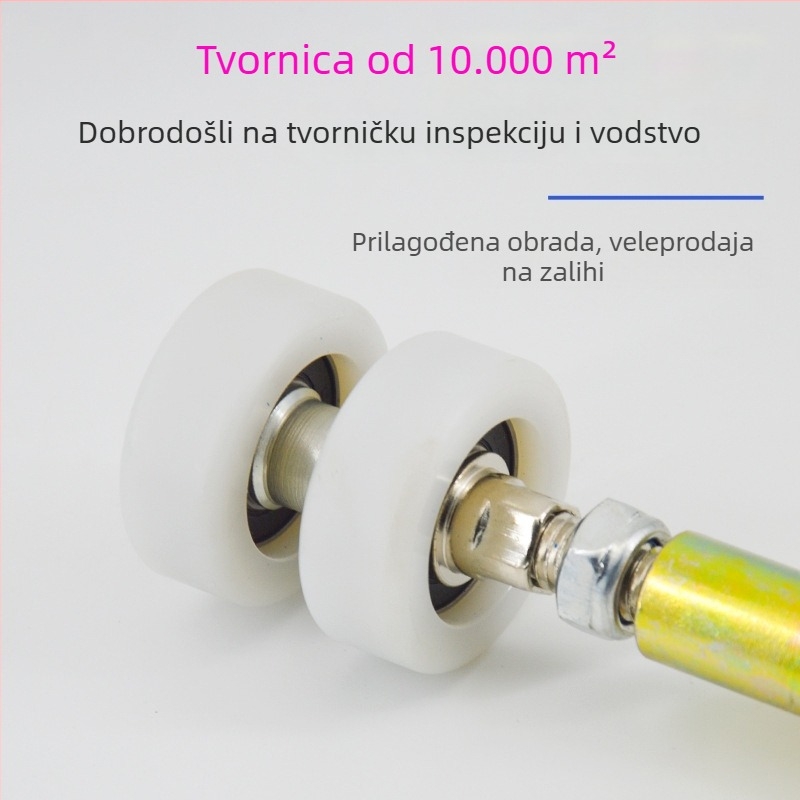 Set hardvera za klizna vrata: kotači, šine, viseće šine, mehanizmi za sklopna vrata, komplet hardvera za vrata i prozore