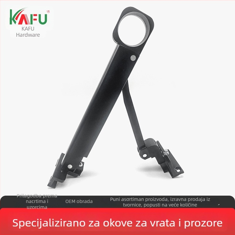 Aluminijski otvarač prozora s mehanizmom za pozicioniranje – pribor za krilne prozore, 8 inča