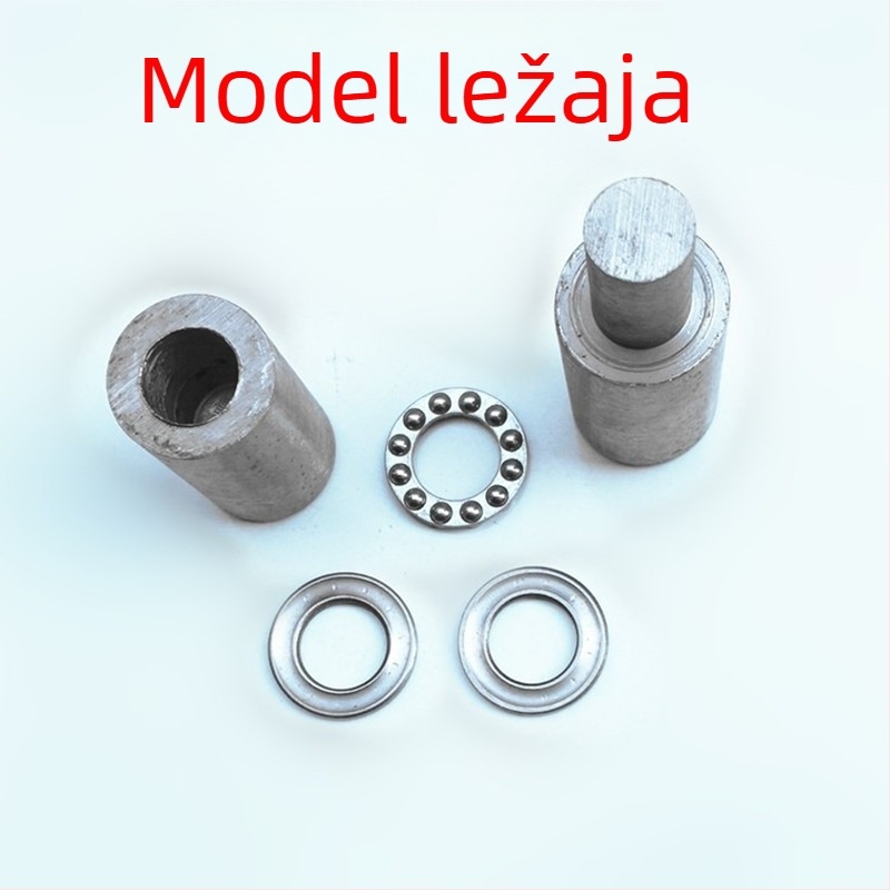Željezni šarki za vrata s cilindričnom osovinom i ležajem