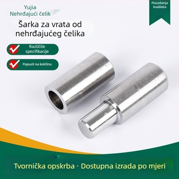 304 nehrđajući čelik — vratna os, zavareni šarniri, dvostruka vratna os