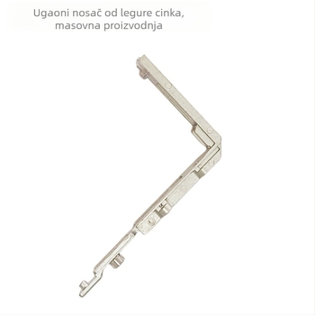 Aluminijski kutni aktuator za prozore s unutarnjim otvaranjem i unutarnjim preokretom, cinkova legura, model A1003, Juba, europski standard