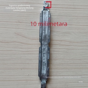 Aluminijski hardver Break Bridge za vrata i prozore: ravno otvaranje, gornje vješanje, unutarnje otvaranje, unutarnja nagiba – potrošni dijelovi
