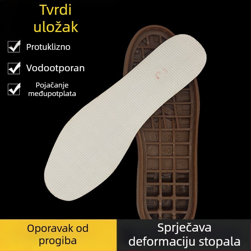 Drveni tvrdi uložak za rad, otporan na probijanje i čavle, čvrsta podrška, zaštita na gradilištu