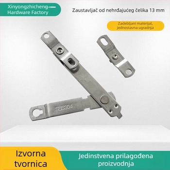 Ograničivač prozora i zaključavanje, nehrđajući čelik