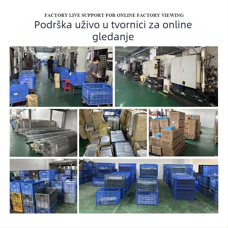 Katanac od aluminijske legure za klizna vrata i prozore, prilagođeni talijanski minimalistički dizajn