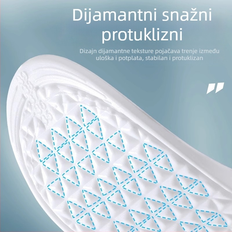 Nevidljiva podizačka ulošak za obuću: povećava visinu, apsorpcija udara, cijeli ulošak, udoban za žene i muškarce, za čizme i tenisice.
