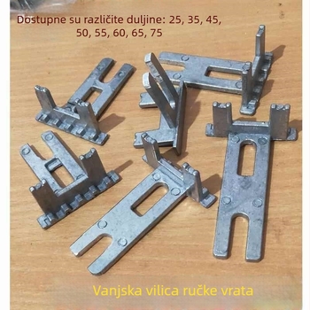 U-oblik viljuške zupčastog prijenosa za prijenos ručice prozora i pribor za aluminijska vrata i prozore s toplinskim odjeljivanjem