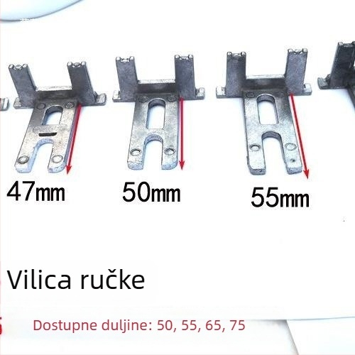 U-oblik viljuške zupčastog prijenosa za prijenos ručice prozora i pribor za aluminijska vrata i prozore s toplinskim odjeljivanjem