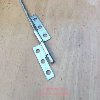 Uređaj protiv pada za prozor s aluminijskom legurom, anti-fall užet za kasetni prozor i anti-fall lanac od nehrđajućeg čelika