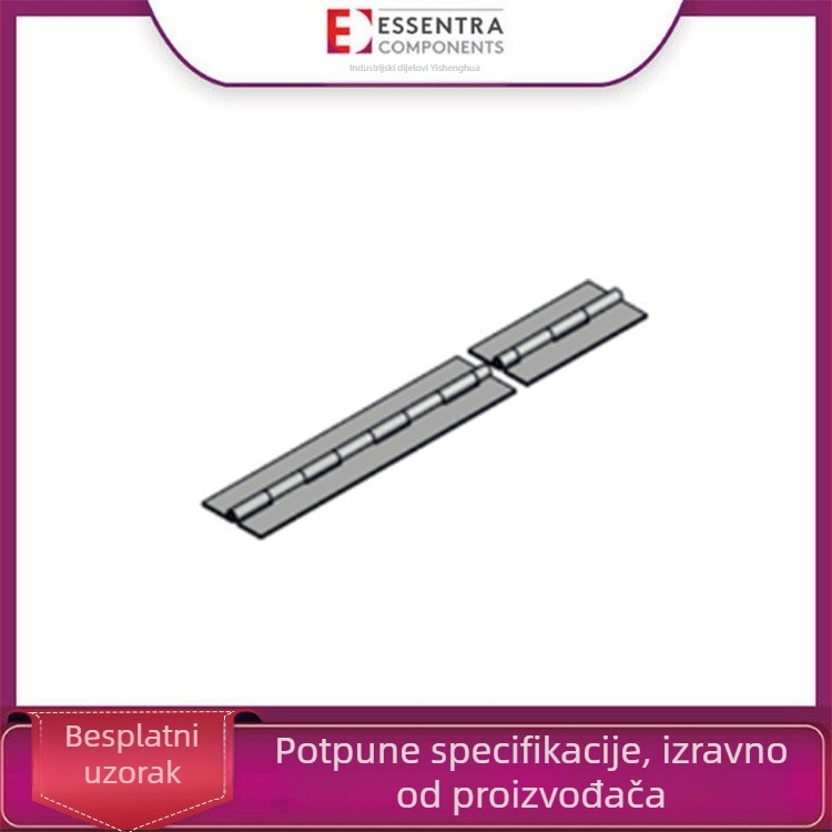 Essentra 304 nehrđajući čelik kontinuirana šarka SR 5590, debljina 1,2 mm