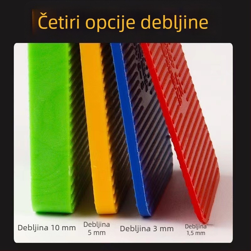 Specijalna otporna na koroziju podložna pločica za vrata i prozore, nosivo opterećenje, europski standard, plastična podložna brtvila za montažu na aluminijski okvir vrata, čvrsta brtva