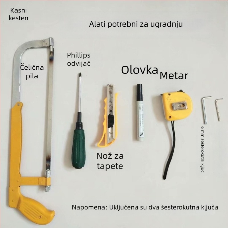 Skrivene šarke za aluminijske prozore i vrata s unutarnjim otvaranjem i unutarnjim naginjanjem
