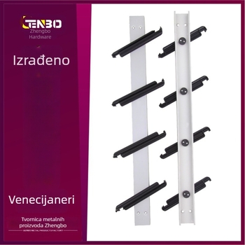 Držač žaluzija od aluminijske legure za kupaonicu s automatskim otvaranjem i ventilacijom