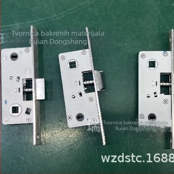 Dvopunktno tijelo brava za vrata s kanalom od aluminijske legure, model 8530/25/35, unutarnja uporaba