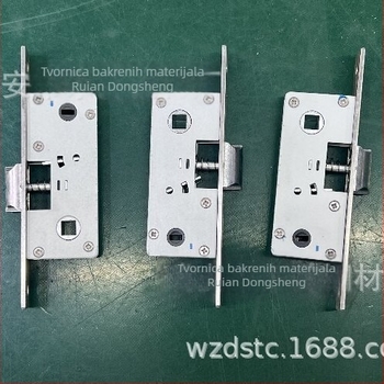 Dvopunktno tijelo brava za vrata s kanalom od aluminijske legure, model 8530/25/35, unutarnja uporaba