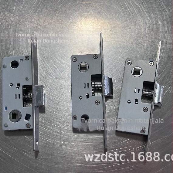 Dvopunktno tijelo brava za vrata s kanalom od aluminijske legure, model 8530/25/35, unutarnja uporaba