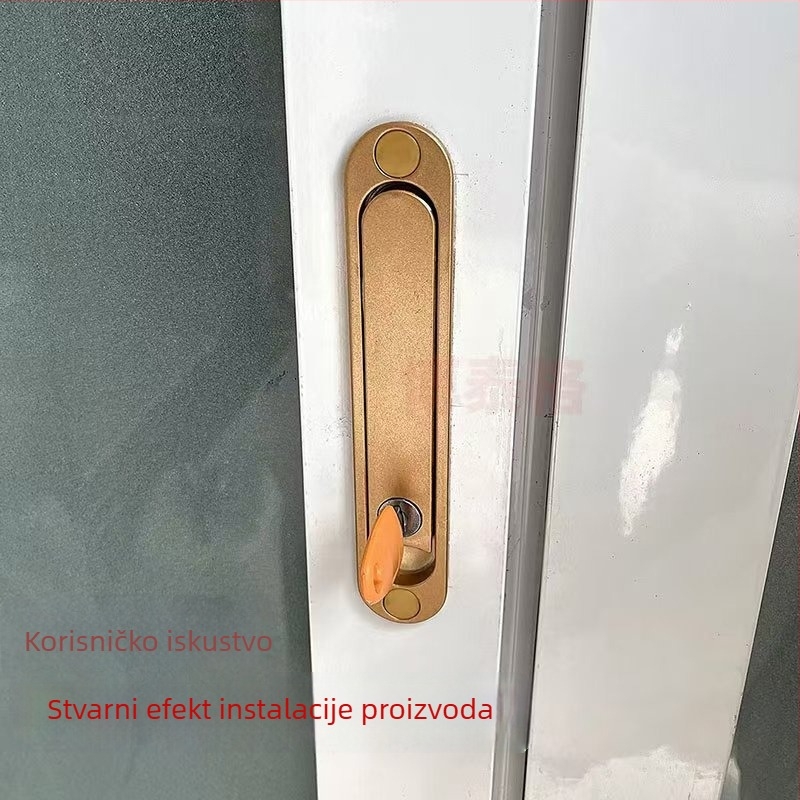 Prozorska mreža s dijamantnim uzorkom, protiv krađe, uz ključ, nevidljivu ručku i zupčasti mehanizam zaključavanja
