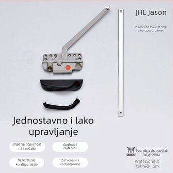 Jason Hardware Sustav hardvera za prozore američkog stila s ručnim otvaranjem