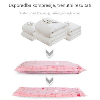 Vakuumska kompresijska torba za pohranu deke i odjeće, kućna upotreba, model A505