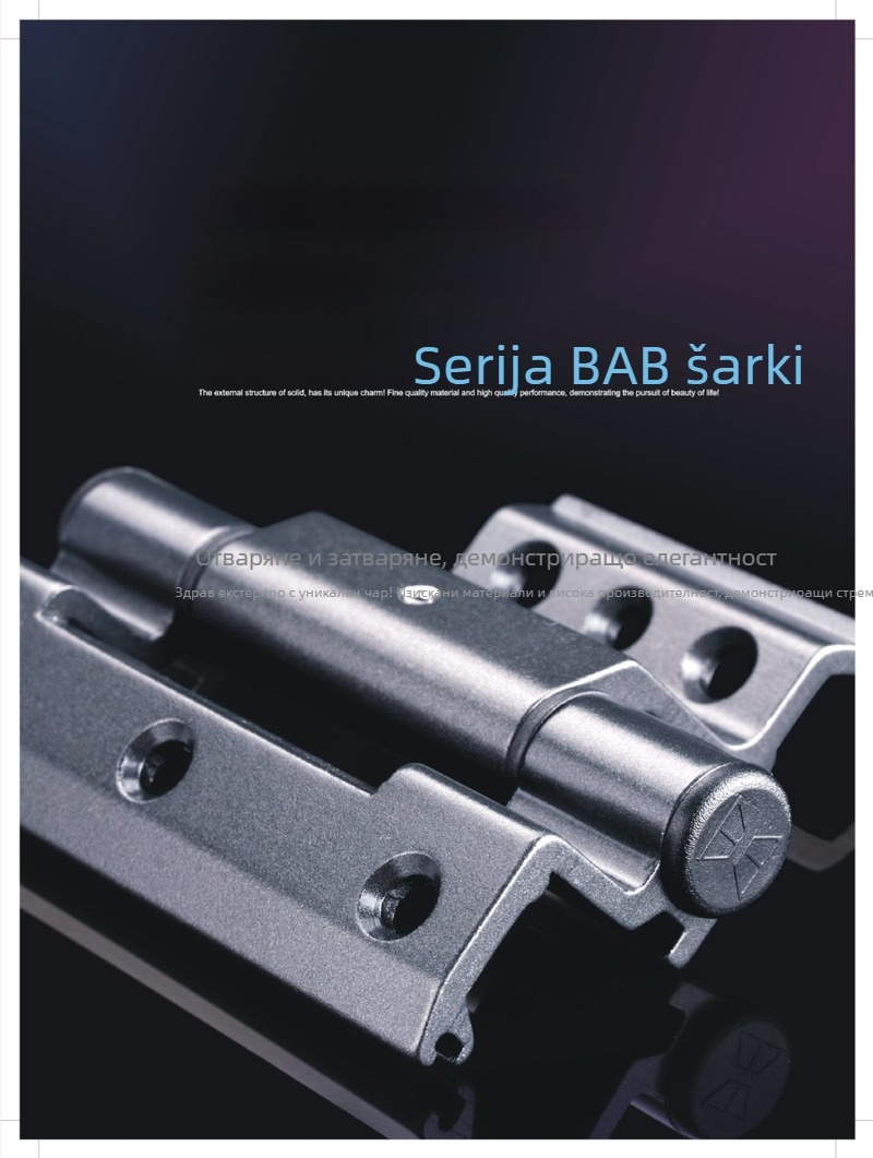 Aluminijska ručka za vrata i prozore — moderan minimalistički dizajn