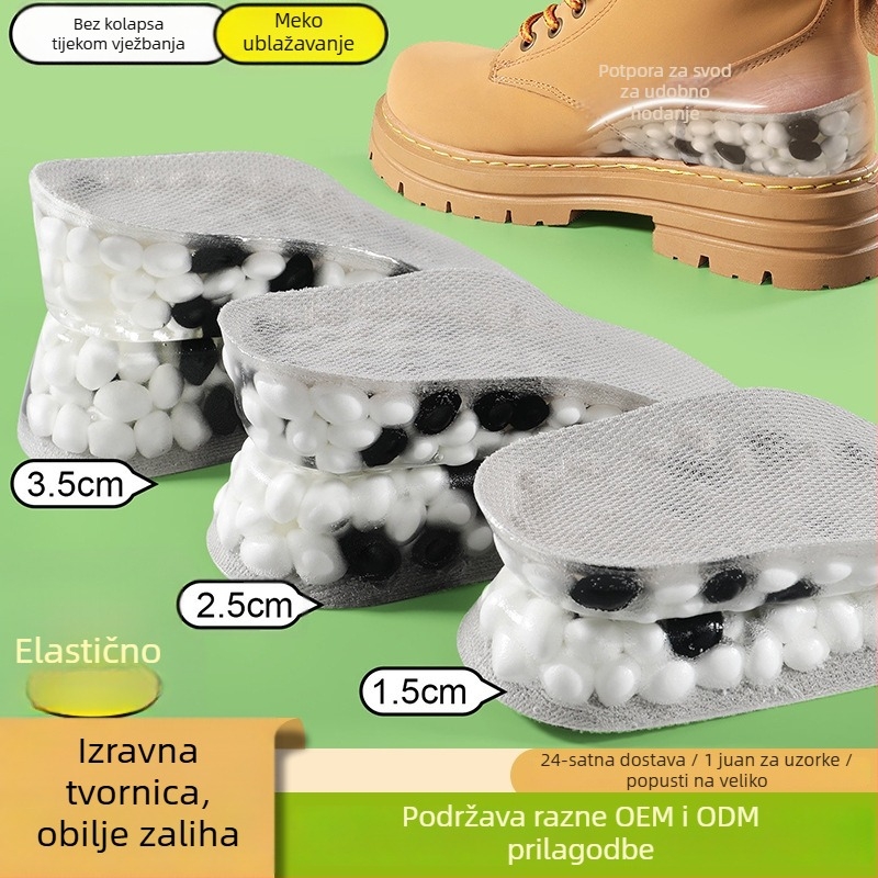 Ulošci za potporu luka i povećanje visine, silikon, unisex