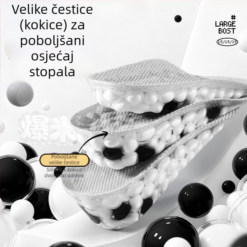 Ulošci za potporu luka i povećanje visine, silikon, unisex