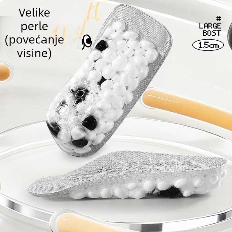 Ulošci za potporu luka i povećanje visine, silikon, unisex