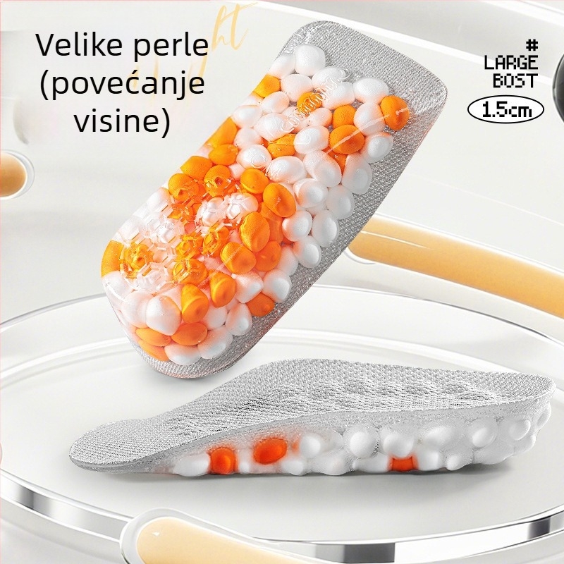 Ulošci za potporu luka i povećanje visine, silikon, unisex