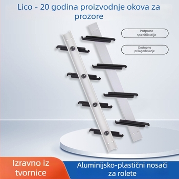Držač za staklene žaluzije, aluminijsko-plastični držač, dodaci za žaluzije, potporna noga