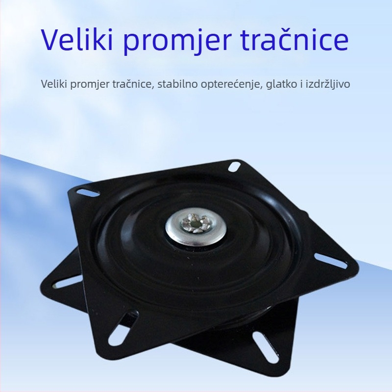 Okretni željezni turntable za namještaj, veličine 6/8/10 inča, baza za barske stolice i stalak za izlaganje stolice
