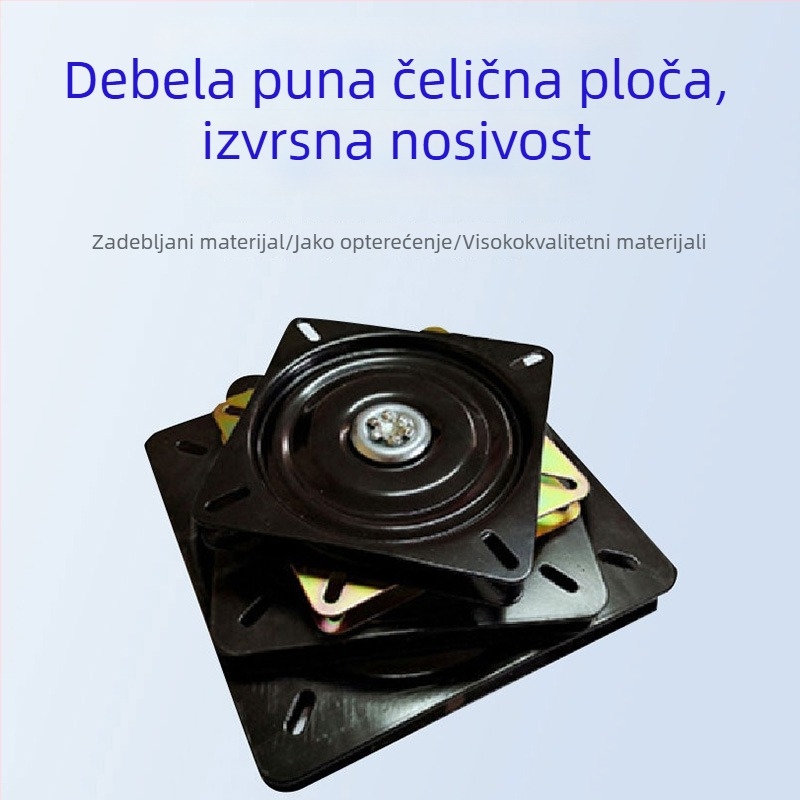 Okretni željezni turntable za namještaj, veličine 6/8/10 inča, baza za barske stolice i stalak za izlaganje stolice