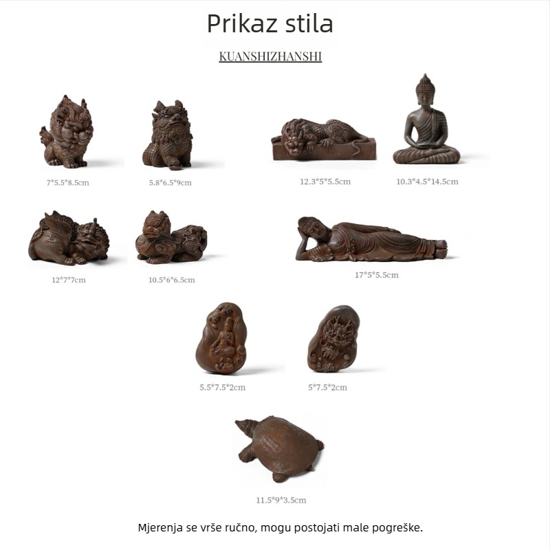 Antički lijevani Pixiu Kirin — stolna ukrasna figura za bogatstvo i prosperitet, retro kineski stil