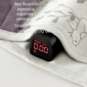 Kapa od pamuka s vezom i zaštitom za uši od vjetra, unisex, za sve sezone (0–12 mjeseci)