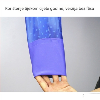 60 cm duge gumene rukavice za kućanstvo, vodonepropusne, produžene za čišćenje i pranje posuđa u kuhinji