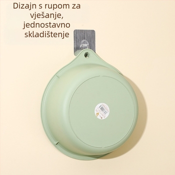 Plastična trostupanjska košara za odvod voća i povrća, kuhinjska posuda za pranje, višenamjenska