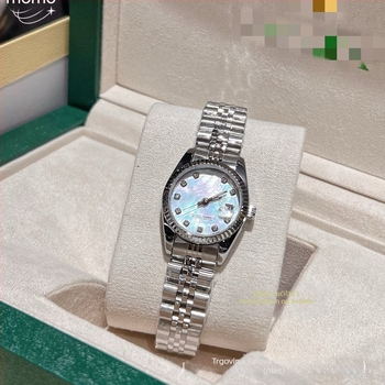 Ženski kvarcni sat s 28 mm promjera brojčanika, nehrđajući čelik, leptir kopča, moderan dizajn