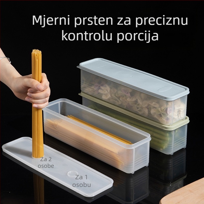Kutija za pohranu rezanaca, pravokutna, s poklopcem, velikog kapaciteta