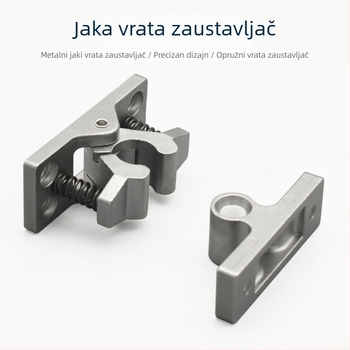 65 mm perle udara vrata, teški dizajn, nehrđajući čelik 304, ugradnja klikom, DK-101, moderni minimalistički stil